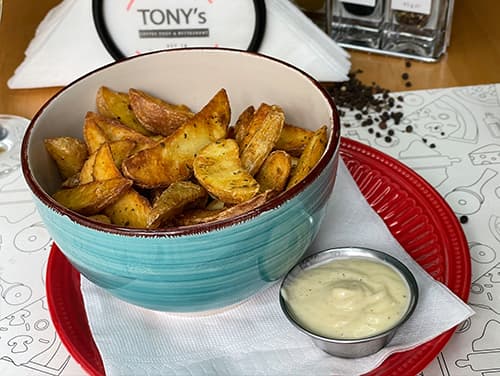 POTATO WEDGES POTATO WEDGES