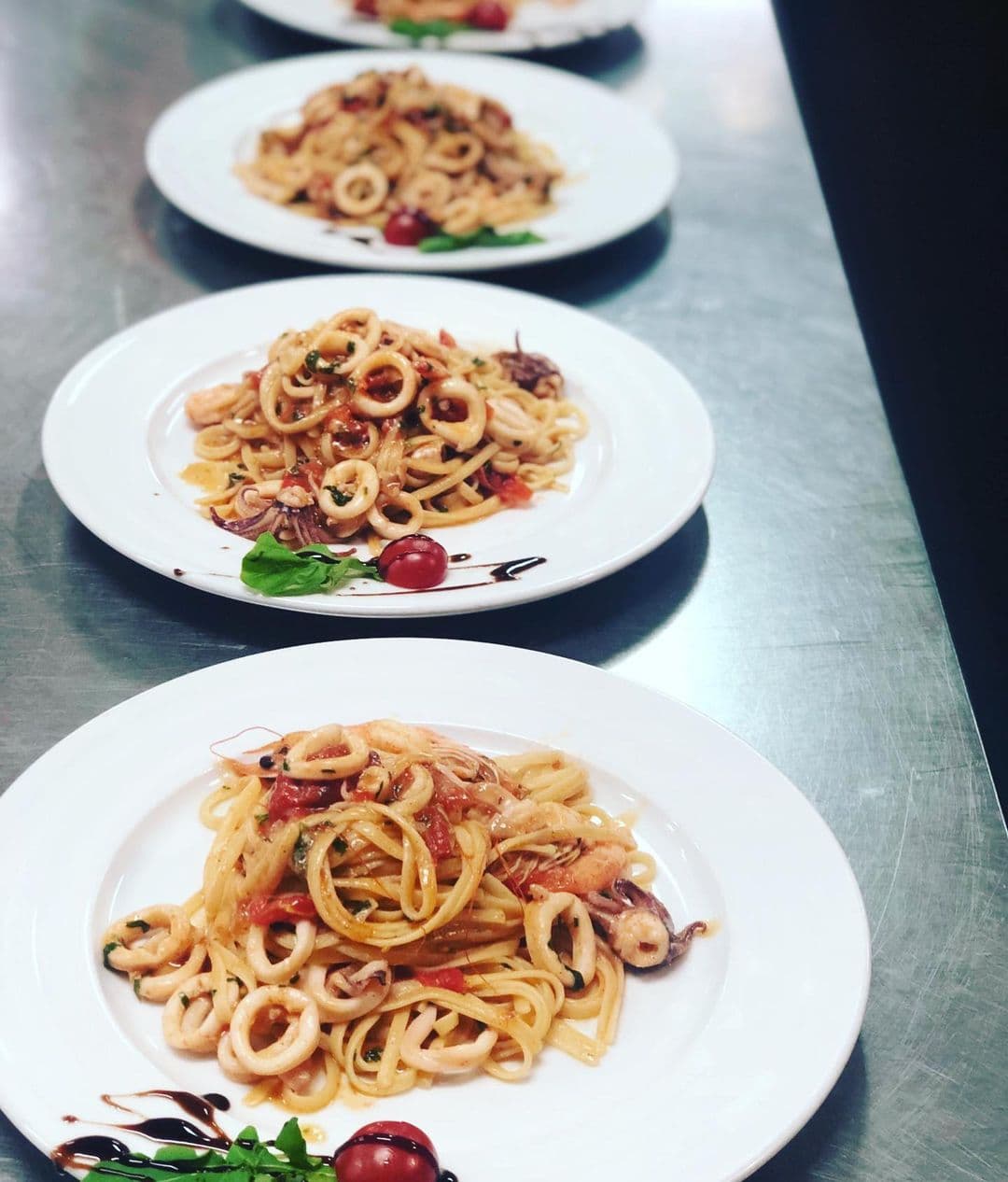 Spaghetti fruta deti