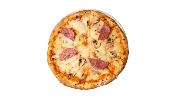 Pizza Sallam & Kërpudhë