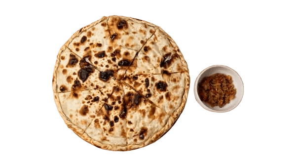 Lakror me qepë mish