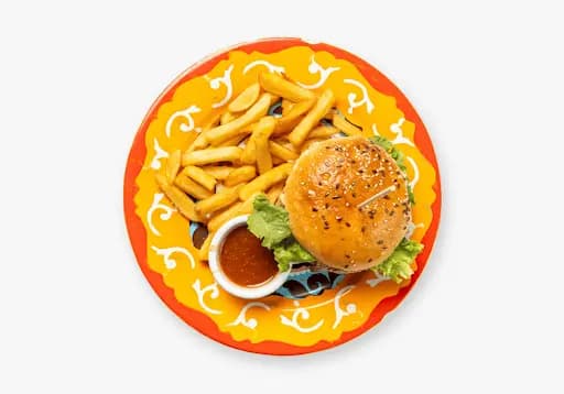 Mad Mex Bacon And Cheese Burger