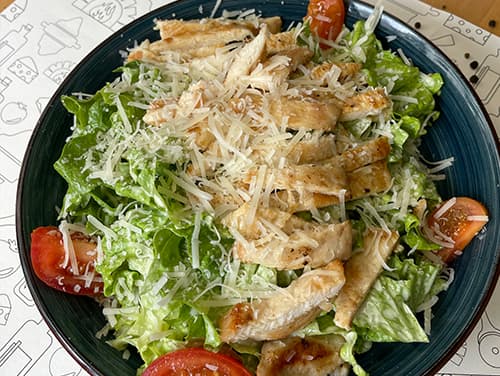 CHICKEN CAESAR SALAD CHICKEN CAESAR SALAD