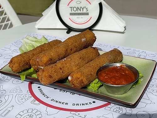 MOZZARELLA STICKS MOZZARELLA STICKS