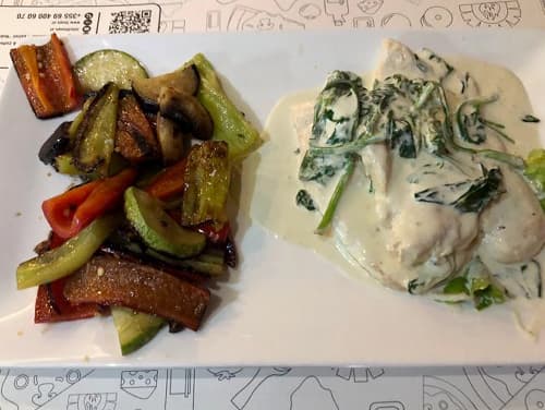 CHICKEN PANNA & SPINACH CHICKEN PANNA & SPINACH