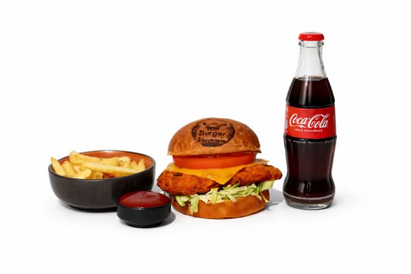 Crispy Chicken Burger Combo Crispy Chicken Burger Combo